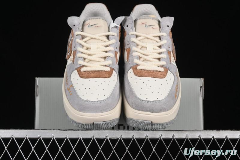 Nike Kaws x Air Force 1 '07 Low Custom Casual Sneakers - CW6688-806