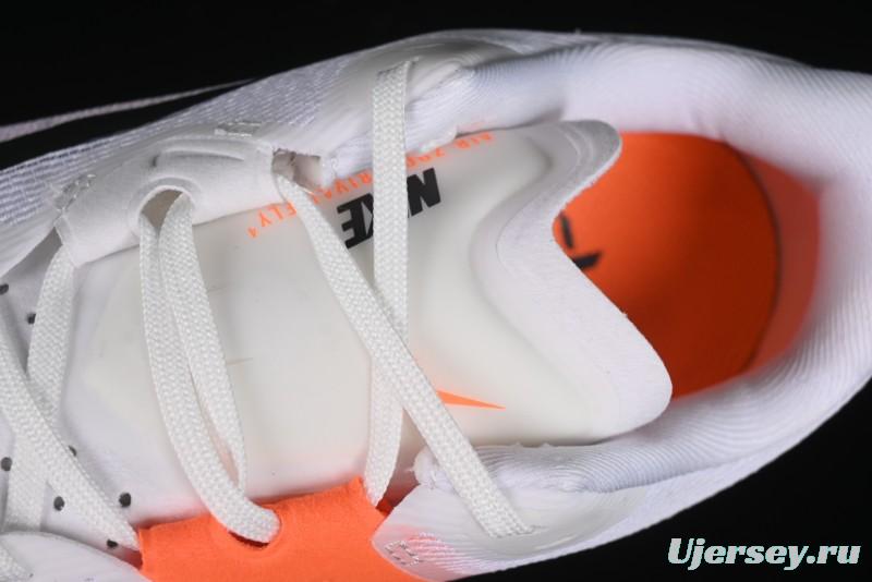 Nike Zoom Rival Fly 4 Lightweight Responsive Running Shoes with Flyknit and React Technology - FV6040-101