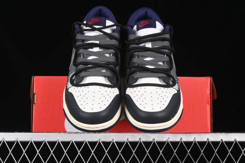 Nike Dunk Low Retro Block Street Dark Splatter Gothic Cross SB Low-top Casual Sneakers - FV8106-181