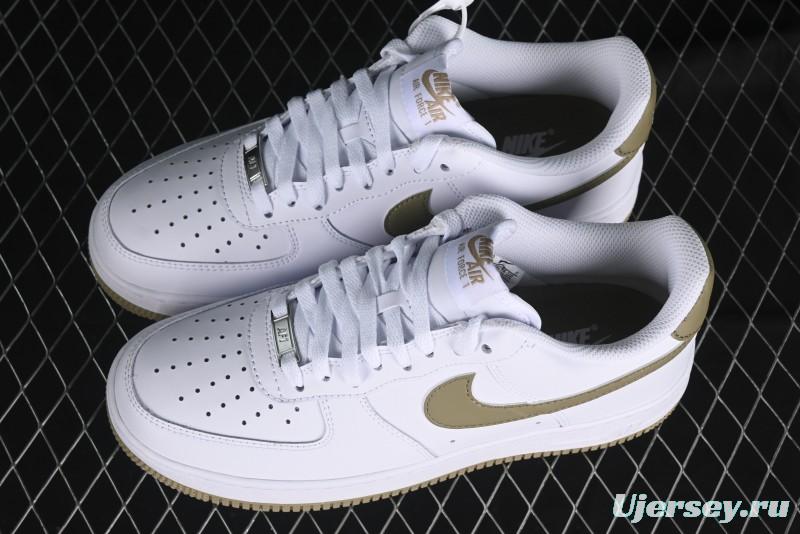 Nike Air Force 1'07 Low Casual Sneakers with Full-Length Air Cushion - FJ4146-110