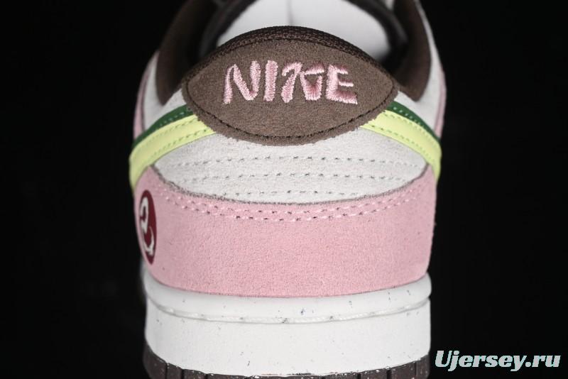 Nike Dunk Low 85 Double Swoosh Series Year of the Snake SB Low-Top Casual Skate Shoes - HV1799-161