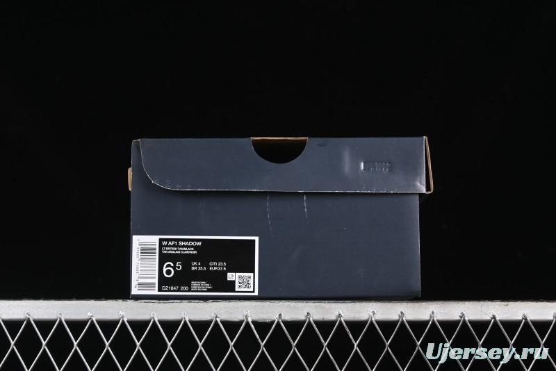 Nike Air Force 1 Shadow Low-Top Sneakers with Lightweight EVA Midsole and Anti-Slip RB Rubber Outsole - DZ1847-200