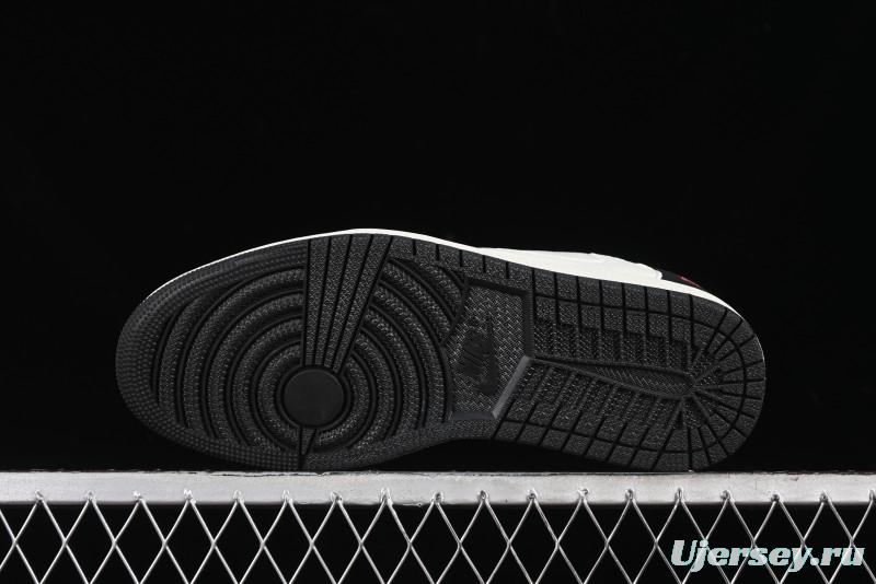 Nike Air Jordan 1 Low OG SP Travis Scott x Fragment Design Collaboration Sneakers - JH6088-606