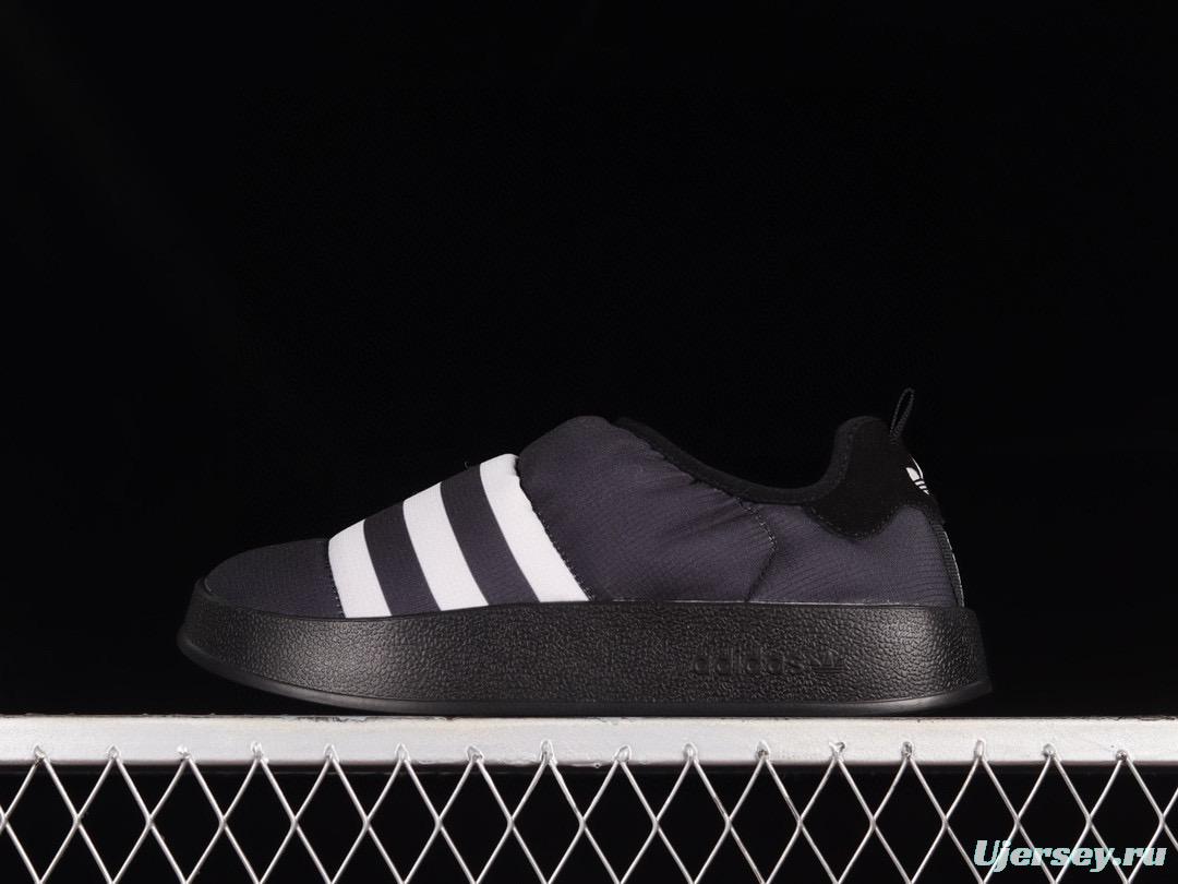 Adidas Ruffylette GY4559 Winter Slip-On Board Shoes with Warm Lining