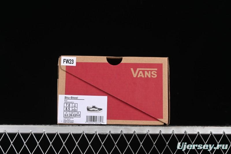 Vans HIRONO x Vans Knu Skool Bubble Mart Xiao Ye Graffiti Low-Top Casual Skate Shoes - VN0009QWFGI