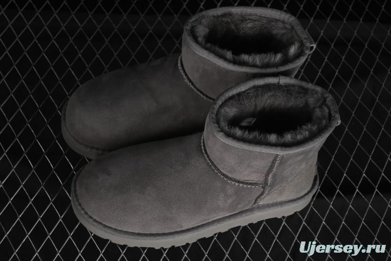 UGG Classic Ultra Mini II Short Boots with Genuine Wool Lining - 1016222
