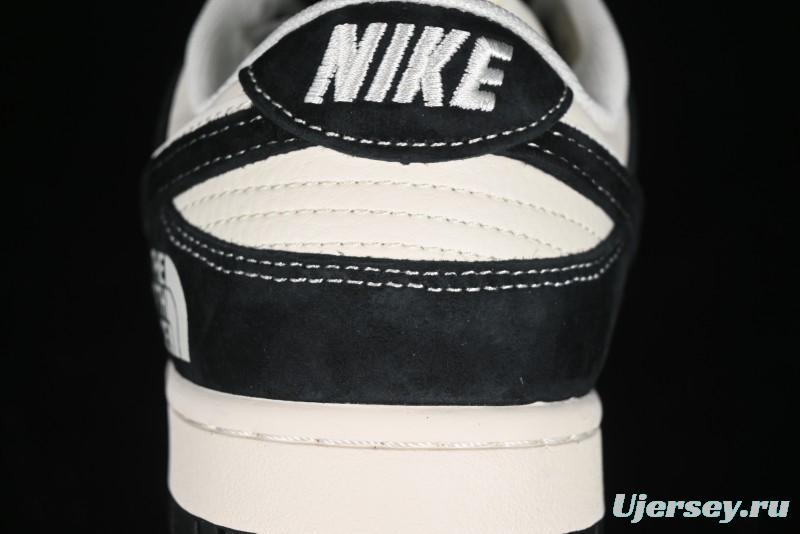 Nike SB Dunk Low The North Face Collaboration - Black Pig Eight Black Hook Anniversary High-End Custom Low-Top Casual Sneakers - SJ1089-011