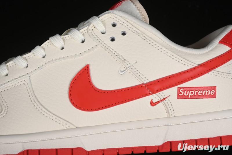 Nike SB Dunk Low Supreme Collaboration Anniversary Customized Low-Top Casual Sneakers - KK1688-031