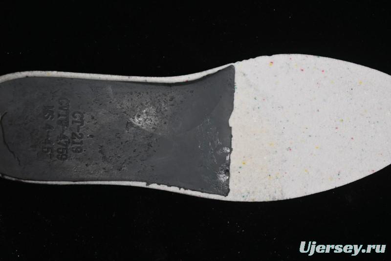 Converse Chuck 70s High Top Canvas Sneakers with Fur Lining in Black & White - A13863C