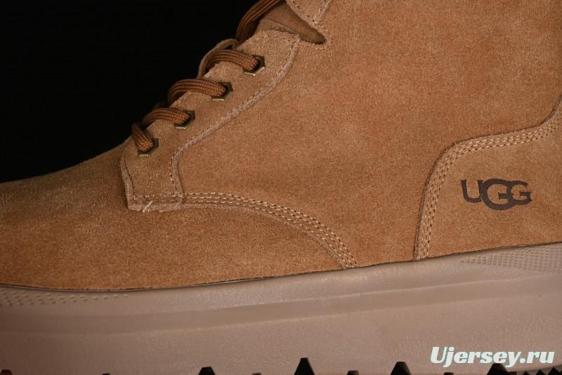 UGG Burleigh Boot Men's Lace-Up Winter Snow Boots with Lightweight Anti-Slip Combo Sole - 1153750