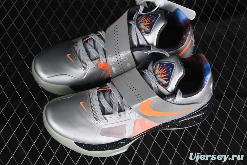 Nike KD 4 Galaxy All Star Basketball Shoes with Zoom Air Cushion and Adaptive Fit System - FD2635-001