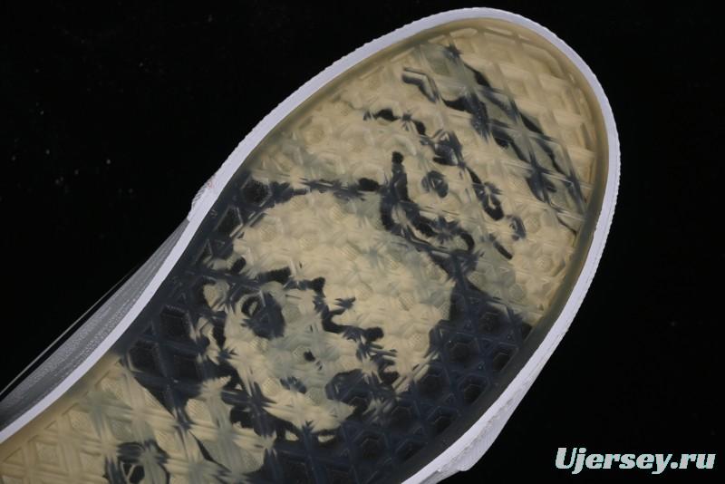 Vans HIRONO x Vans Knu Skool Bubble Mart Xiao Ye Graffiti Low-Top Casual Skate Shoes - VN0009QWFGI