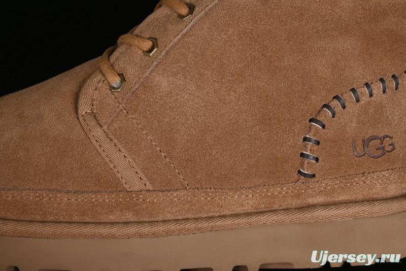UGG Neumel Moc Ankle Boots in Chestnut Suede with Premium Comfort - 1153631