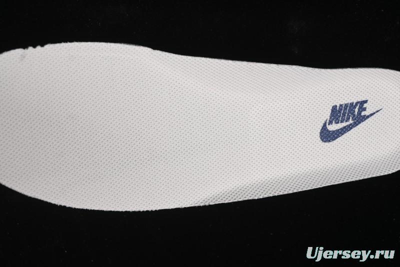 Nike Air Force 1 '07 Low Stussy Collaboration - Grey Pigskin Blue Sole Low-Top Casual Sneakers - XZ3318-028