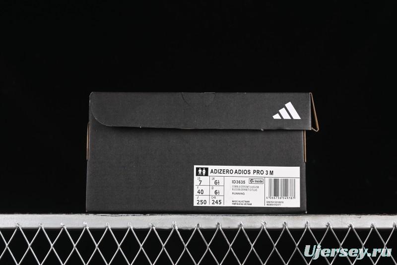 Adidas Adizero Adios Breathable Low-Top Running Shoes - ID3635