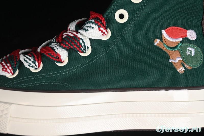 Converse 1970s Christmas Theme High Top Casual Sneakers for Winter - A12455C
