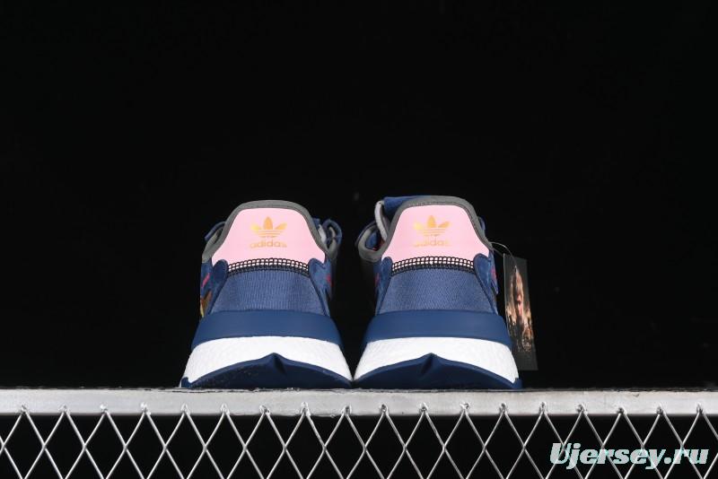 Adidas Nite Jogger Boost Retro Running Shoes with 3M Reflective Design - GY0028