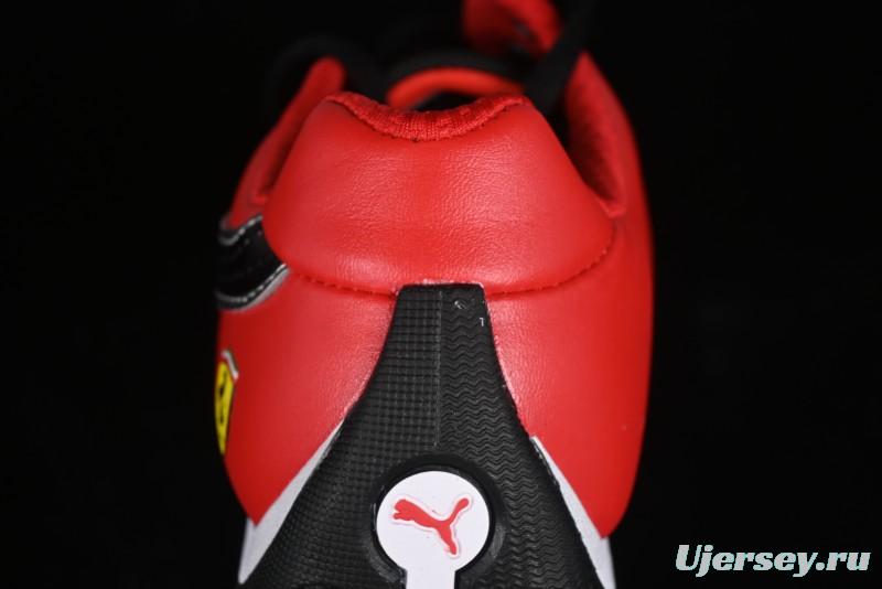 Puma Sparco Future Round Toe Lace-Up Low-Top Lifestyle Casual Shoes in Leather and Fabric - 307889-03