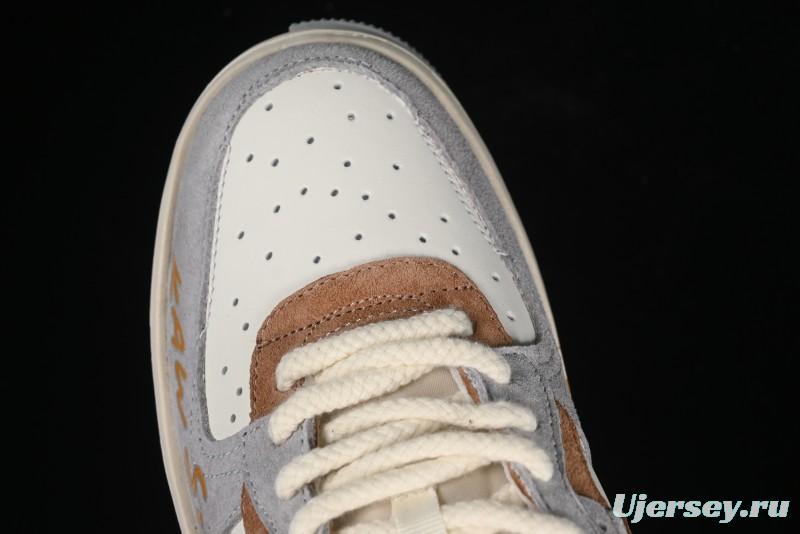 Nike Kaws x Air Force 1 '07 Low Custom Casual Sneakers - CW6688-806