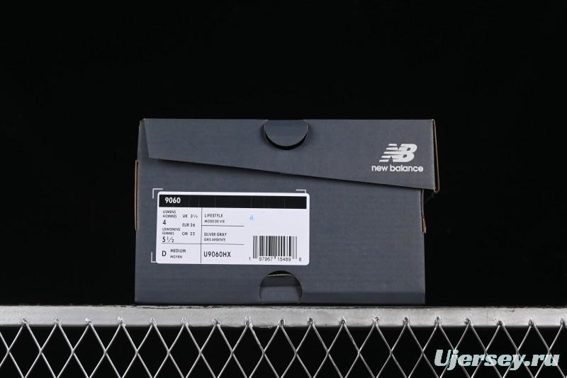 New Balance NB9060 Series Retro Casual Running Shoes with ABZORB Cushioning - U9060HX