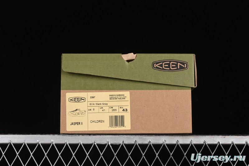 Keen Jasper Japanese Street 2.0 Retro Outdoor Shoes - 2267 Dark Grey