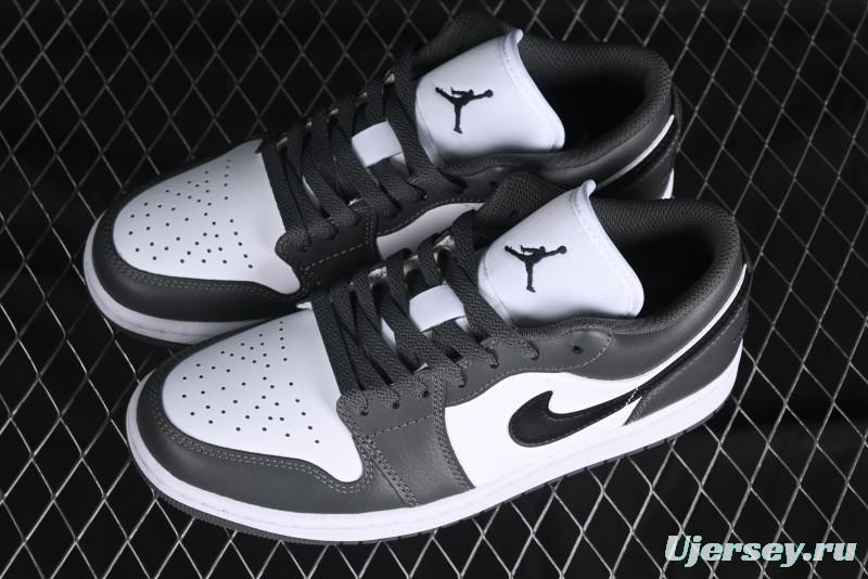 Nike Air Jordan 1 Low Iron Grey Casual Sneakers - 553558-152