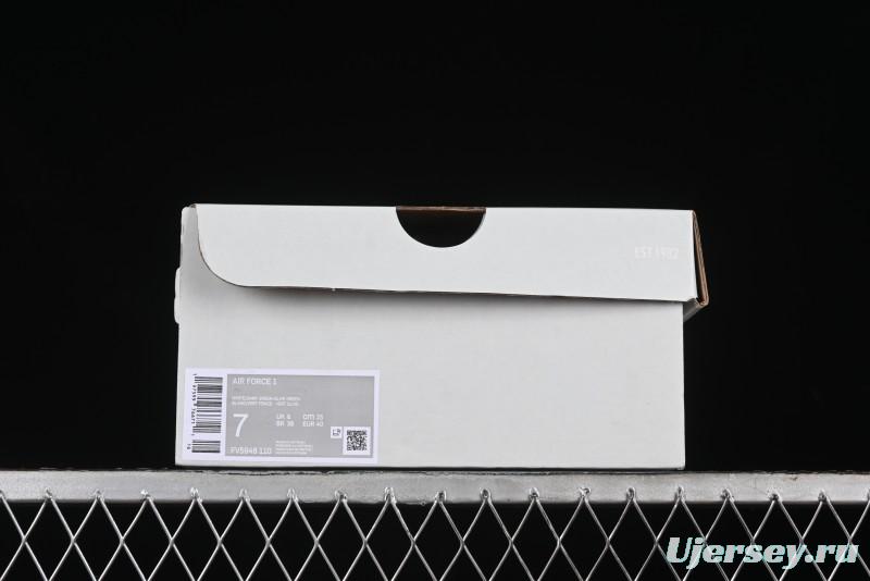 Nike Air Force 1 '07 Low Casual Sneakers with Full-Length Air Cushion - FV5948-110