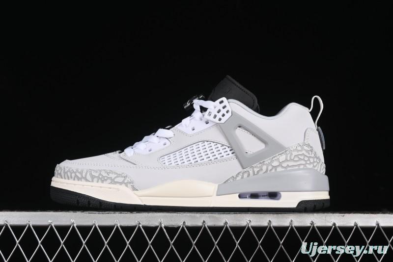 Nike Jordan Spizike Low AJ Hybrid Element All Black Crackle Color Casual Sneakers - HQ1191-011