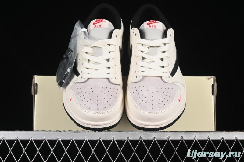 Nike Travis Scott x Fragment Design x Air Jordan 1 Low OG SP AJ1 Supreme Collaboration - LJ5188-023