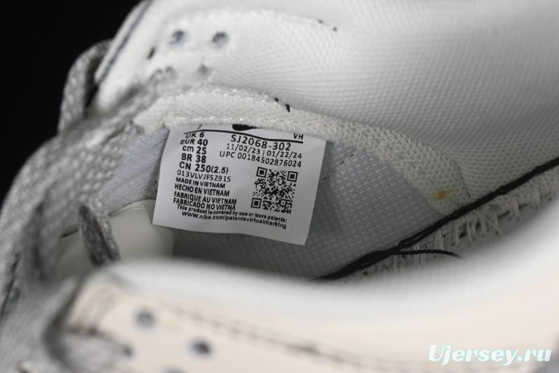 Nike SB Dunk Low Stussy Collaboration - Light Grey White Anniversary High-End Custom Low-Top Casual Skate Shoes - SJ2068-302