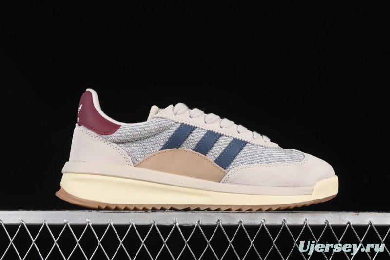 Adidas Originals SL 72 Retro Running Shoes with Nylon Upper and Rubber Outsole - JI2500