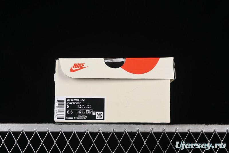 Nike Air Force 1 '07 Low Casual Sneakers with Violent Bear Collaboration - KK1988-006