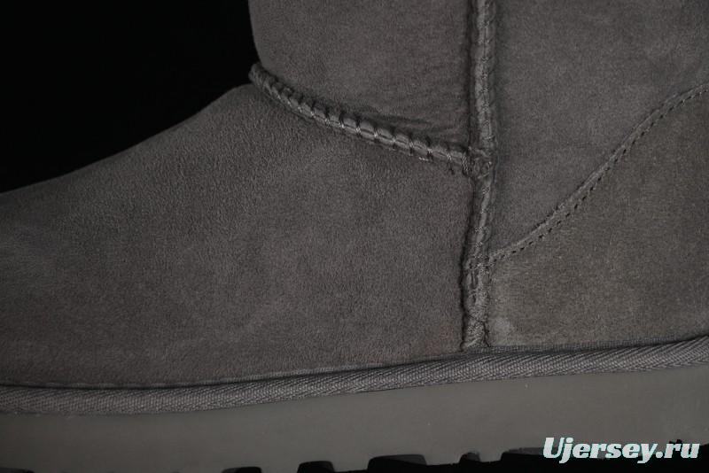 UGG Classic Ultra Mini II Short Boots with Genuine Wool Lining - 1016222