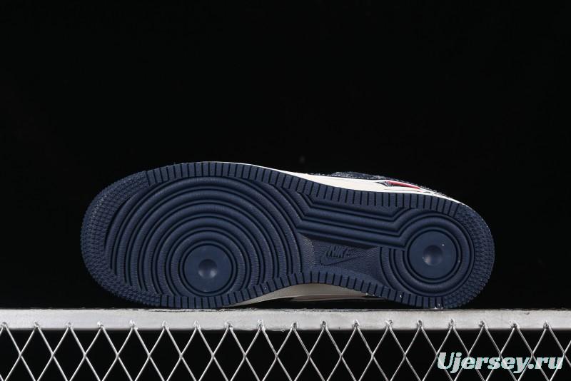 Nike Air Force 1 '07 Low Levi's Collaboration - Dark Denim Low-Top Casual Sneakers SJ6698-002
