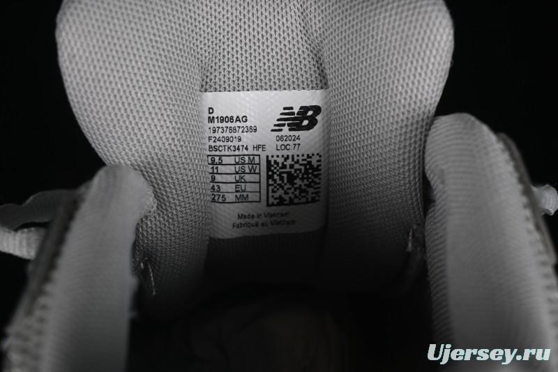 New Balance 1906 Series Retro Dad Style Casual Running Shoes with T-Beam Outsole - M1906AG