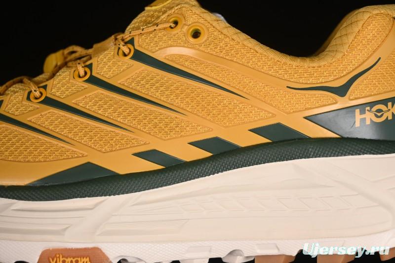 Hoka Mafate Three 2 Ultra-Lightweight Cushioned Trail Running Shoes - 1141572 GLW