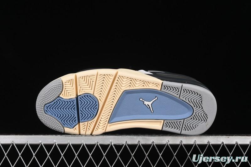 Nike Air Jordan 4 Remastered Sneakers in Black Grey - FQ7938-002