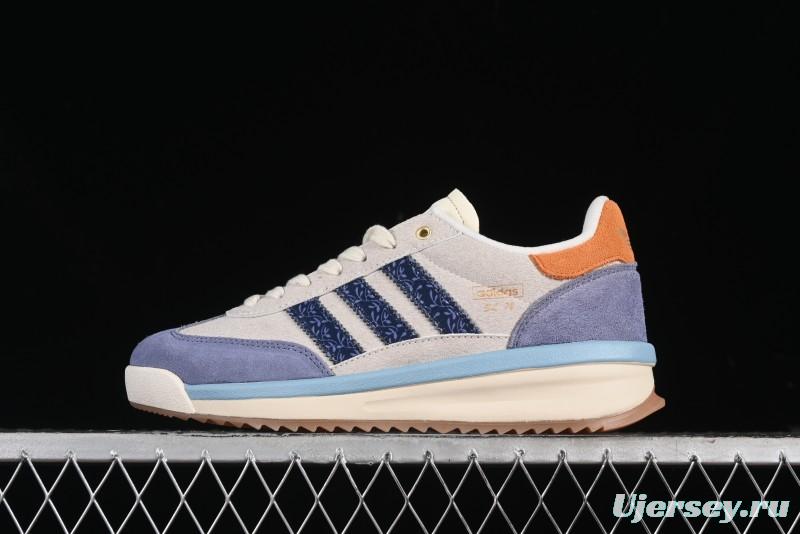 Adidas Originals SL 72 Retro Running Shoes with Ecotex Tongue and EVA Midsole - JQ0957