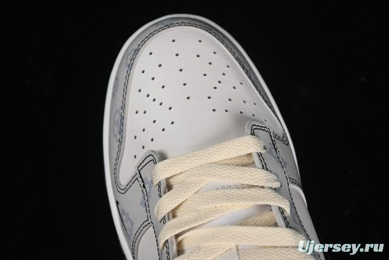 Nike Dunk Low Retro Casual Sneakers with Ancient Tang Print Design - FJ4188-001