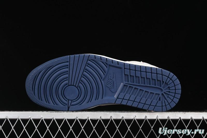 Nike Travis Scott x Fragment Design x Air Jordan 1 Low OG SP AJ1 Low-top Casual Sneakers - XY2688-115