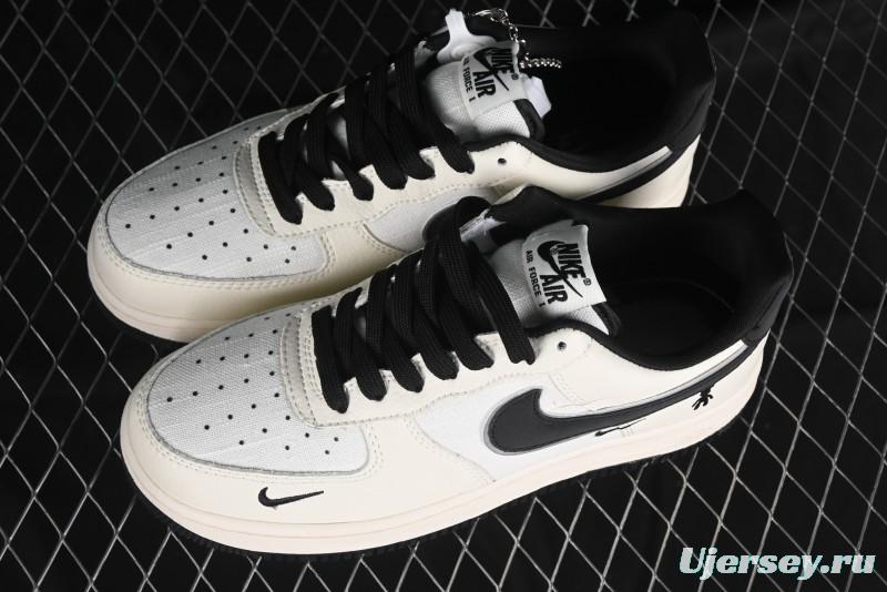 Nike Air Force 1 '07 Low Casual Sneakers with Violent Bear Collaboration - KK1988-006