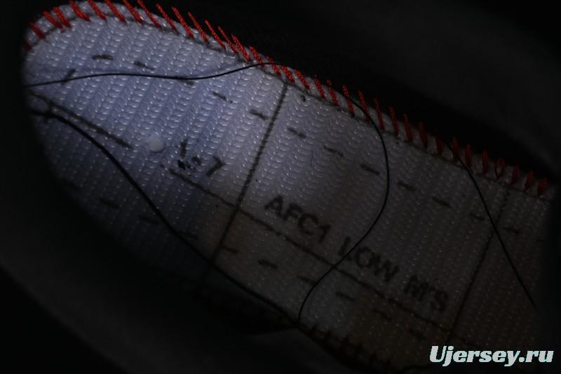 Nike Air Force 1 '07 Low LV Custom All Black Casual Sneakers - 315122-101