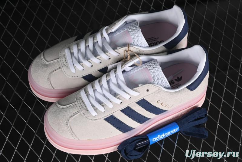 Adidas Originals Gazelle Bold IE6508 Low-Top Sneakers with Thick Sole for Casual Wear, Non-Slip and Durable - IE6508