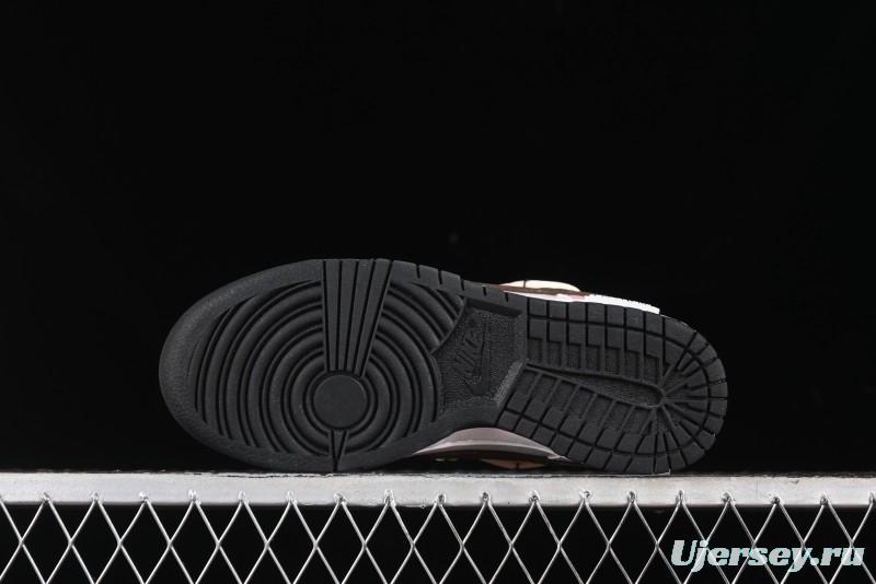 Nike Dunk Low Panda Prank Special Edition Heartbeat Mail Casual Sneakers - CW1590-100