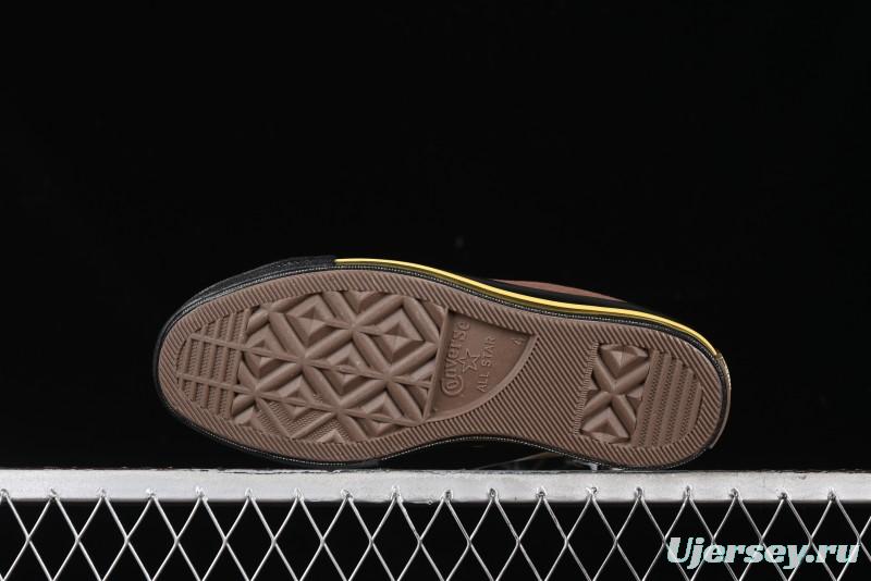 Converse Zoo Happy Pets Series High-Top Fleece-Lined Casual Sneakers with Animal-Themed Design - A12767C