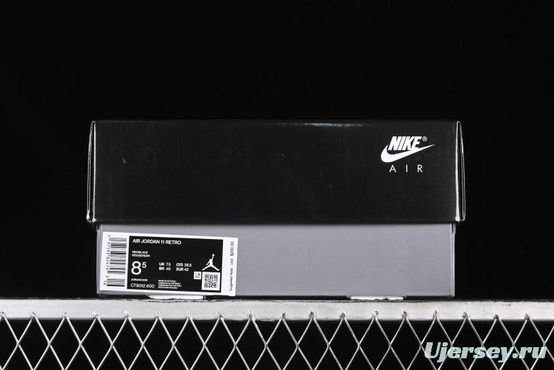 Nike Air Jordan 11 Retro High Top Basketball Shoes in Black/Red - CT8012-600