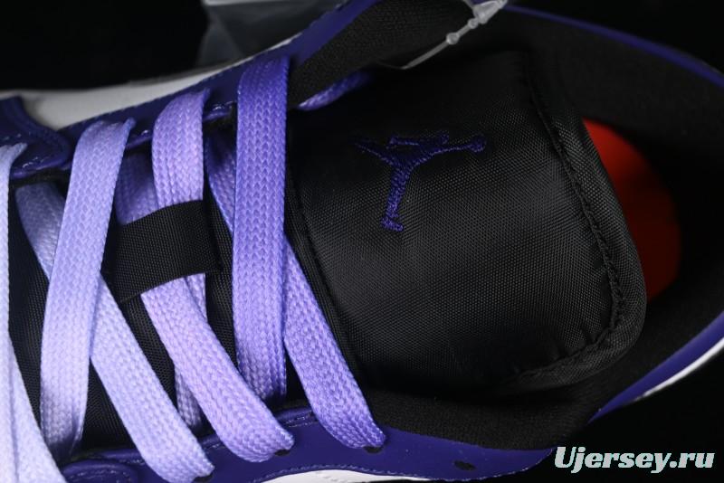 Nike Air Jordan 1 Low AJ1 Grape Purple Low-Top Basketball Shoes - 553558-500