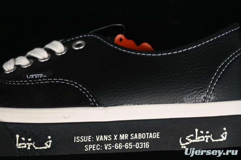 Vans Authentic Low-Top Canvas Sneakers with Vulcanized Sole - VN000BW5BPR