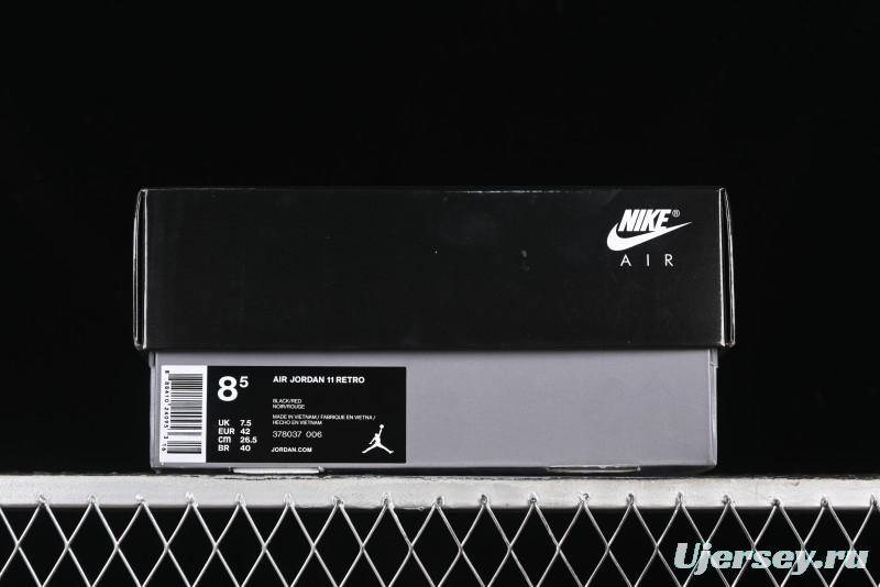 Nike Air Jordan 11 Retro High Top Basketball Shoes - C378037-006