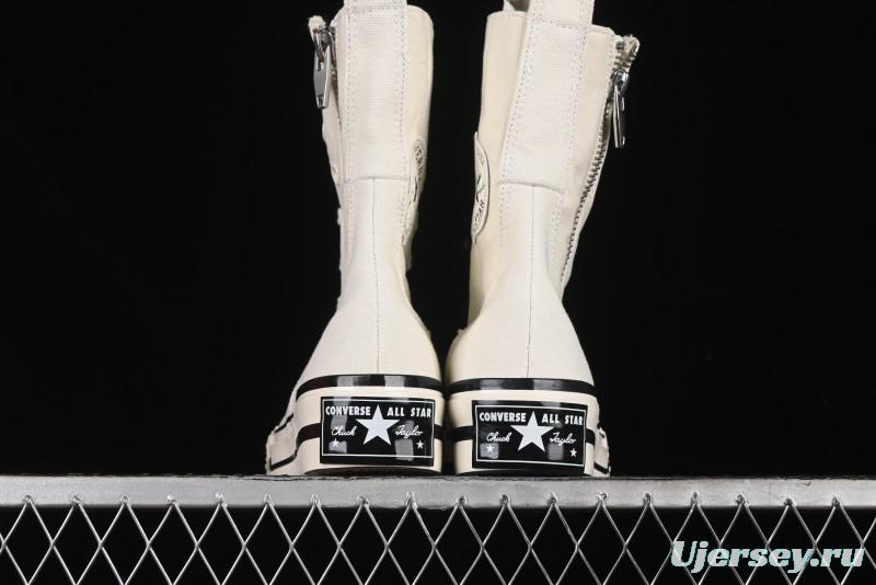 Converse Chuck 70 Plus X-High Deconstructed Platform Sneakers - A08261C